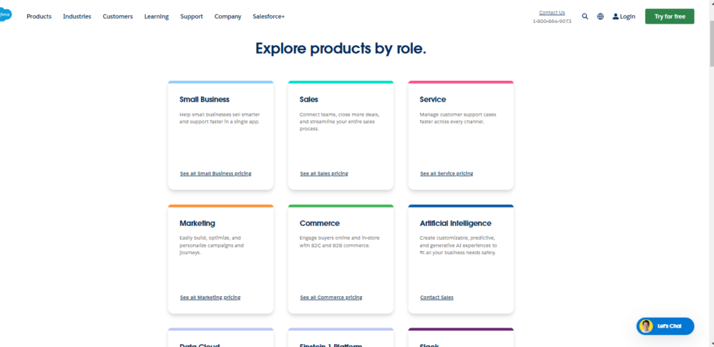 Salesforce pricing plans